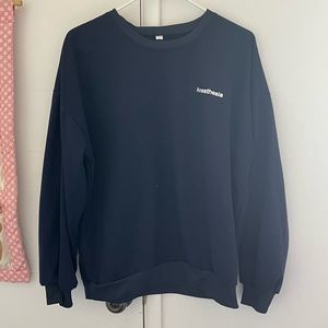 Navy Blue Sweatshirt Crewneck